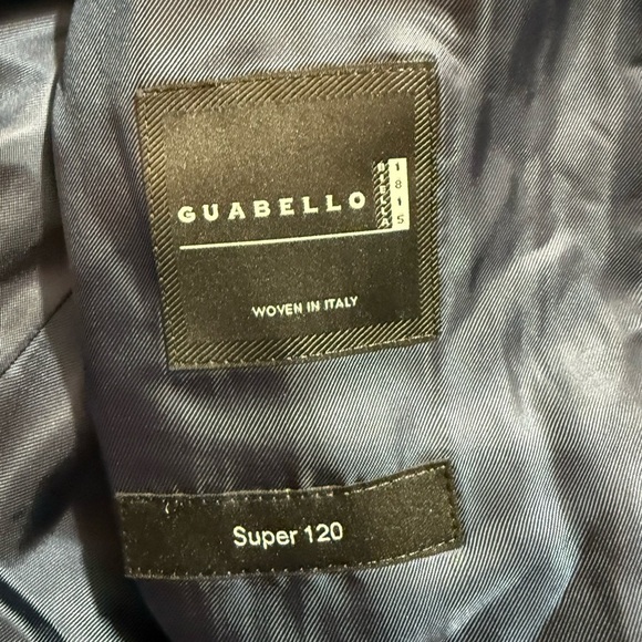 Hugo Boss GUABELLO Selection Men's Suit Blazer 42R Blue  Wool Jacket Sport Coat - Picture 4 of 8